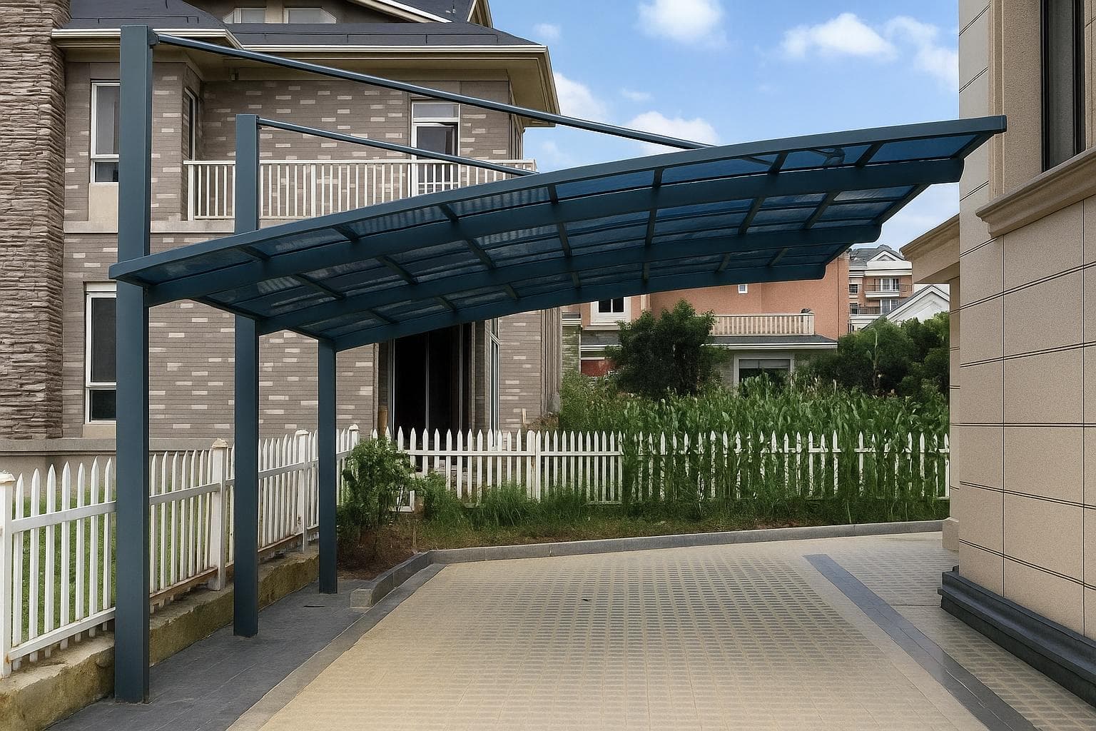 Carport completed design